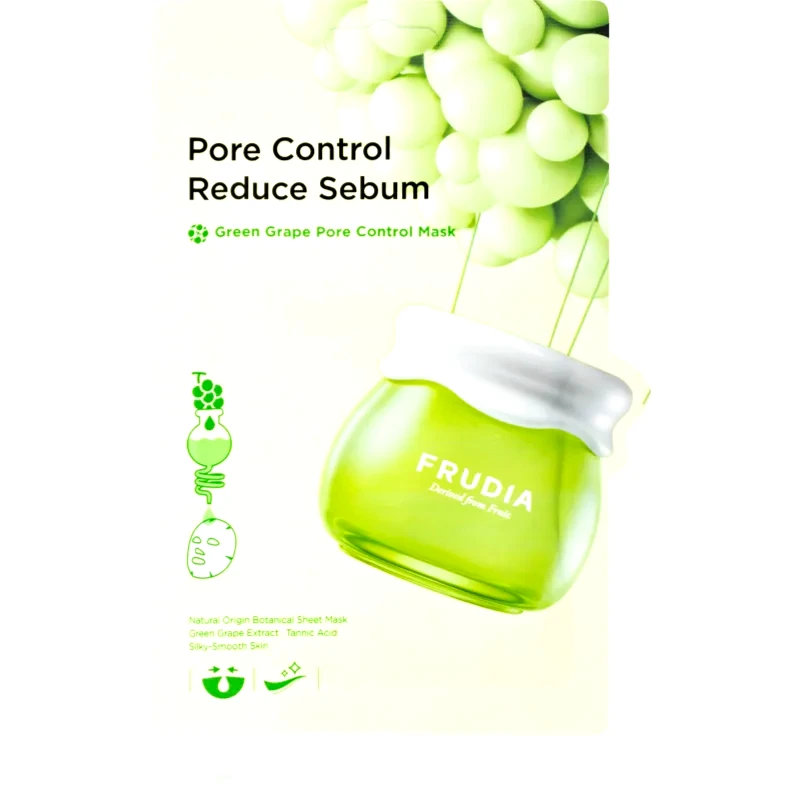 Frudia Frudia Green Grape φύλλο μάσκας για σύσφιξη πόρων 20 ml