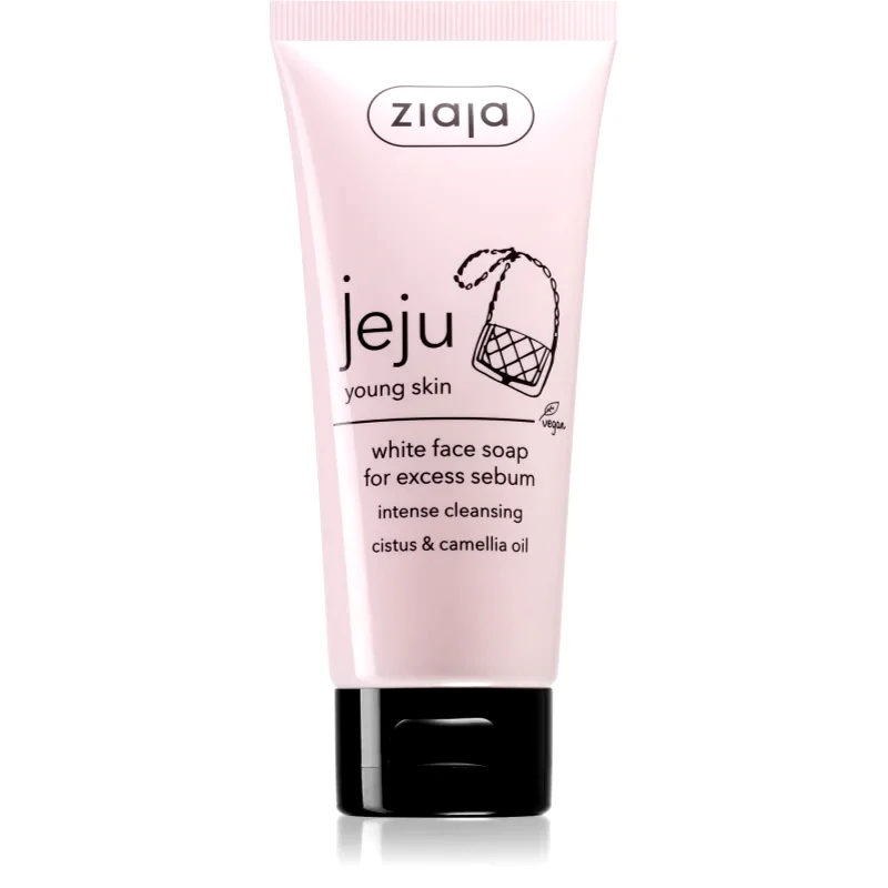 Ziaja Ziaja Jeju Young Skin απαλό καθαριστικό σαπούνι Για το πρόσωπο 75 μλ