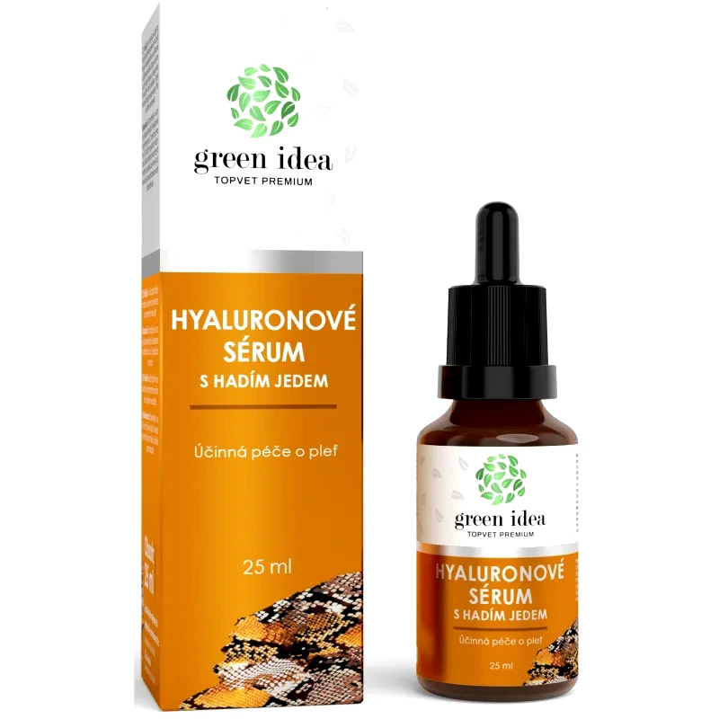 Green Idea Green Idea Hyaluronic serum with snake venom ορός προσώπου για ώριμη επιδερμίδα προσώπου 25 ml
