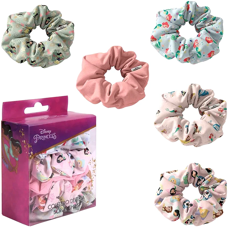 Disney Disney Princess Scrunchies λαστιχάκι για τα μαλλιά για παιδιά 5 τμχ
