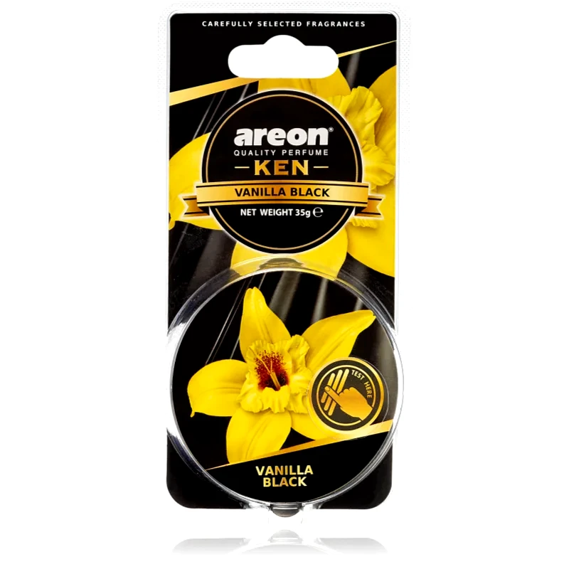 Areon Areon Ken Vanilla Black άρωμα για αυτοκίνητο 30 γρ