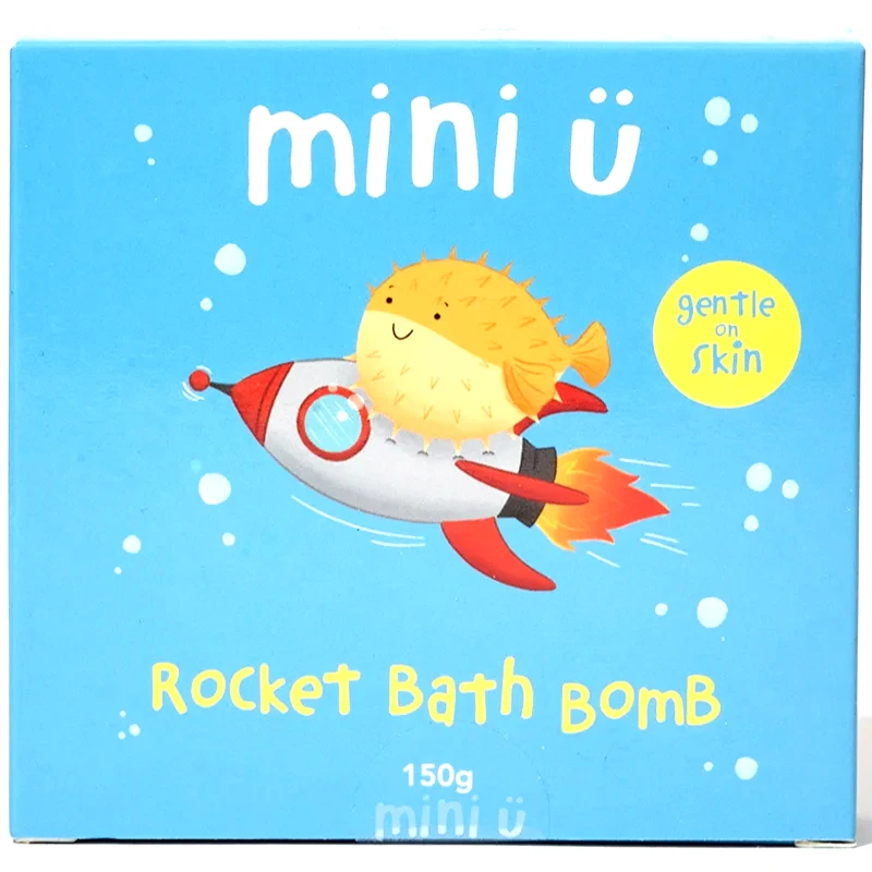 Mini-U Mini-U Bath Bomb Rocket βόμβα μπάνιου για παιδιά 150 γρ