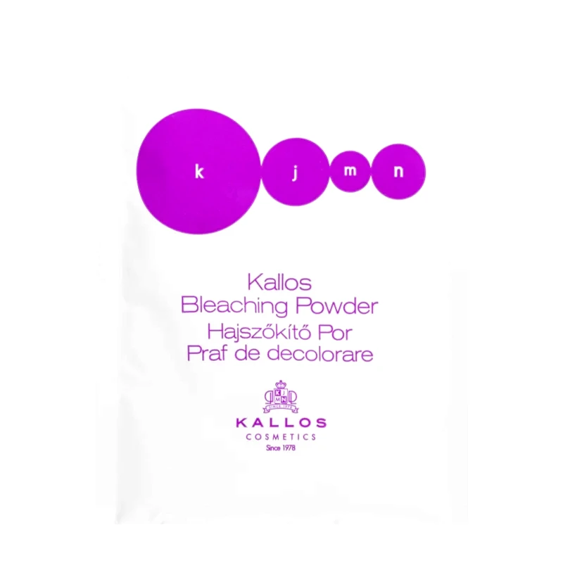 Kallos Kallos KJMN Professional Bleaching Powder πούδρα για ξάνιγμα και ανταύγειες 35 γρ