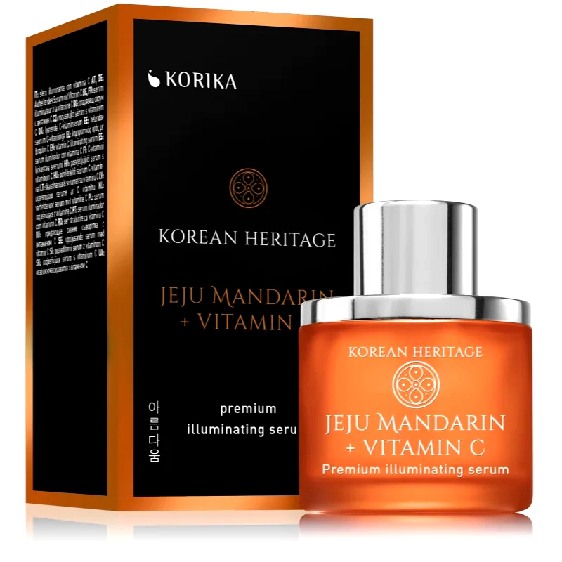 KORIKA KORIKA Korean Heritage Jeju Mandarin + Vitamin C Premium Illuminating Serum ορός προσώπου (λαμπρυντικό) με βιταμίνη C 30 ml