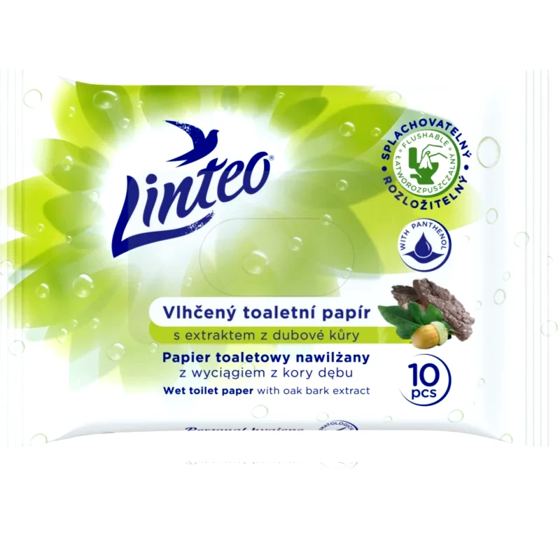 Linteo Linteo Wet Toilet Paper υγρό χαρτί υγείας 10 τμχ