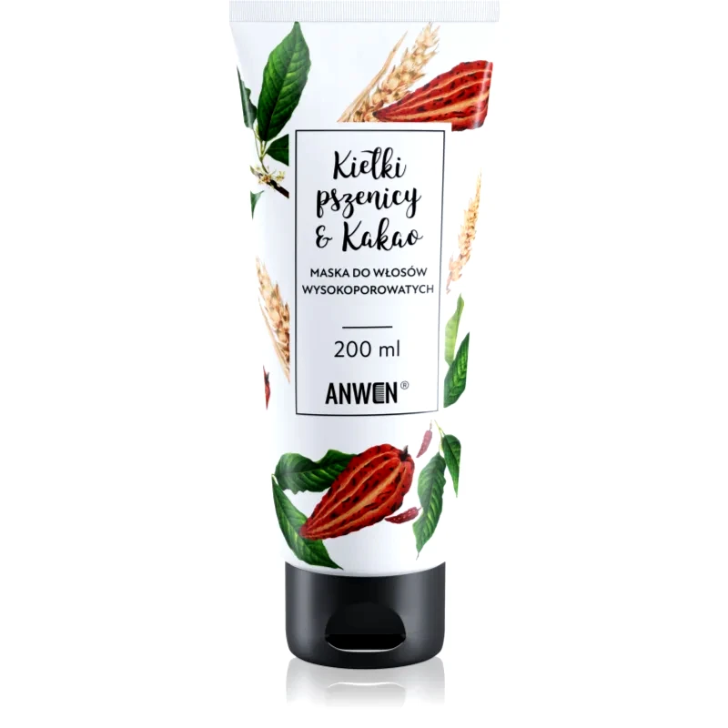 Anwen Anwen Wheat & Cocoa μάσκα μαλλιών High Porosity 200 μλ