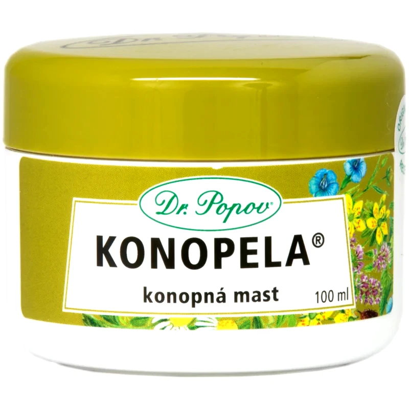 Dr. Popov Dr. Popov Herbal ointments Konopela αλοιφή κάνναβης για ξηρό δέρμα 100 ml