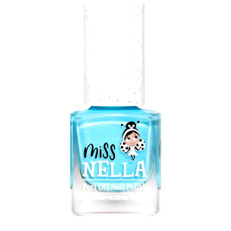 Miss Nella Miss Nella Peel Off Nail Polish βερνίκι νυχιών για παιδιά MN01 Mermaid Blue 4 ml