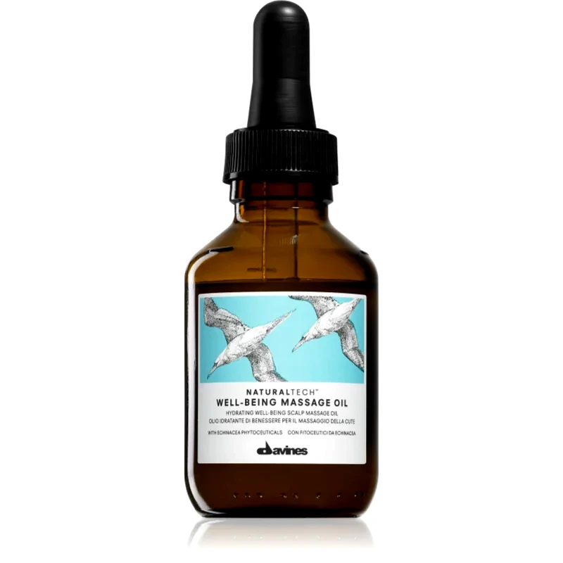 Davines Davines Naturaltech Well-Being Shampoo λάδι για μασάζ για ευαίσθητο δέρμα της κεφαλής 100 μλ