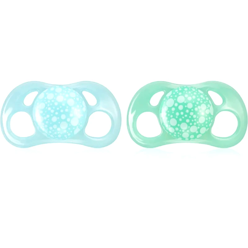 Twistshake Twistshake Orthodontic 6m+ πιπίλα Blue+Green 2 τμχ