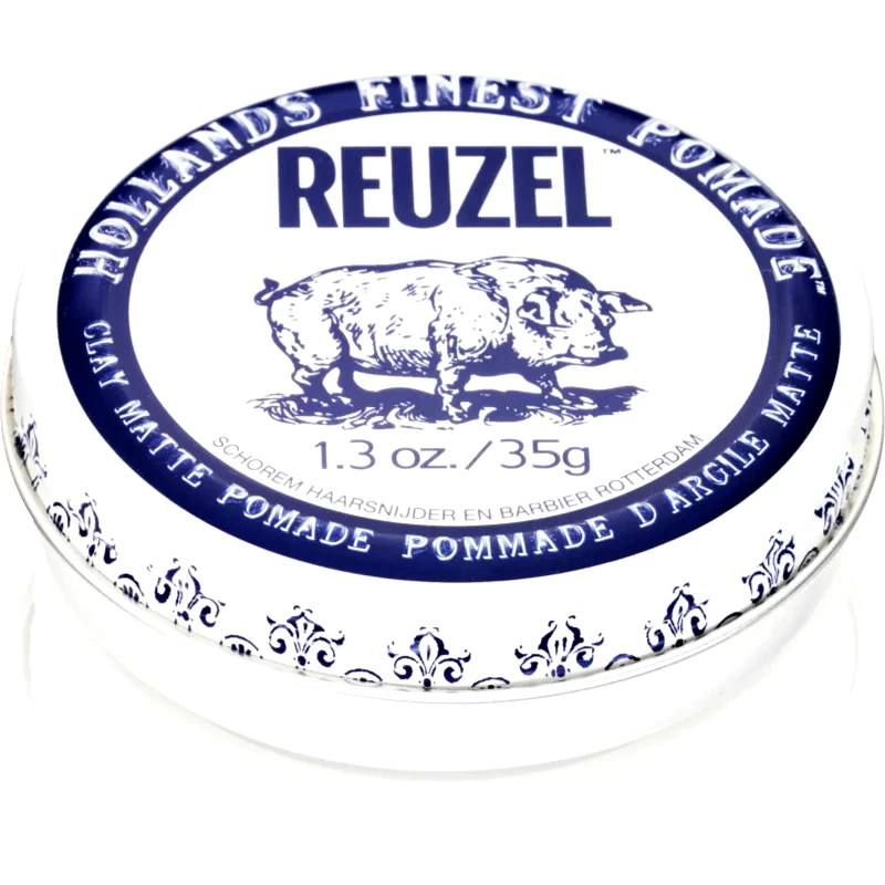 Reuzel Reuzel Hollands Finest Pomade Clay διαμορφωτικός πηλός με ματ αποτελέσματα 35 γρ