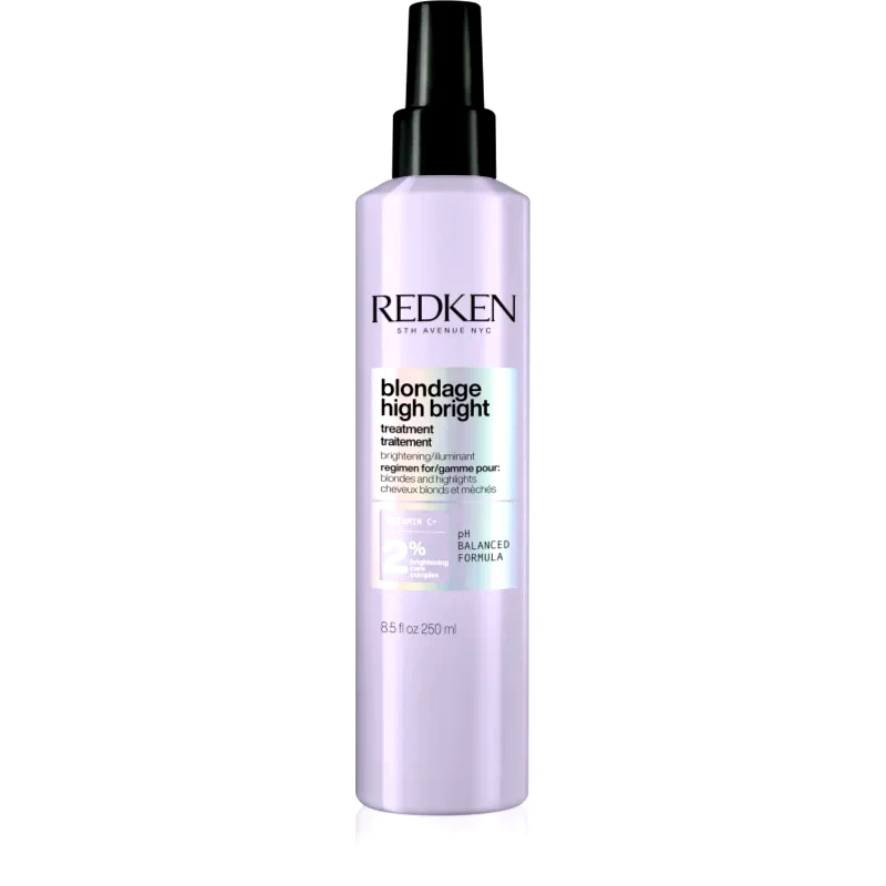 Redken Redken Blondage High Bright λαμπρυντική φροντίδα για ξανοιγμένα μαλλιά ή μαλλιά με ανταύγειες 250 μλ