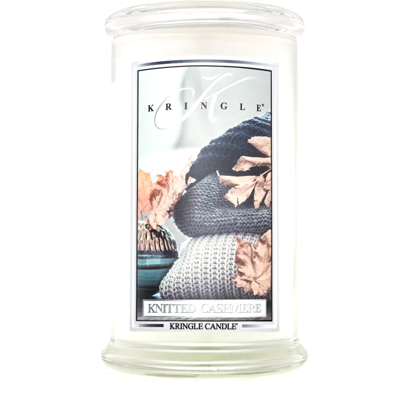 Kringle Candle Kringle Candle Knitted Cashmere αρωματικό κερί 624 γρ