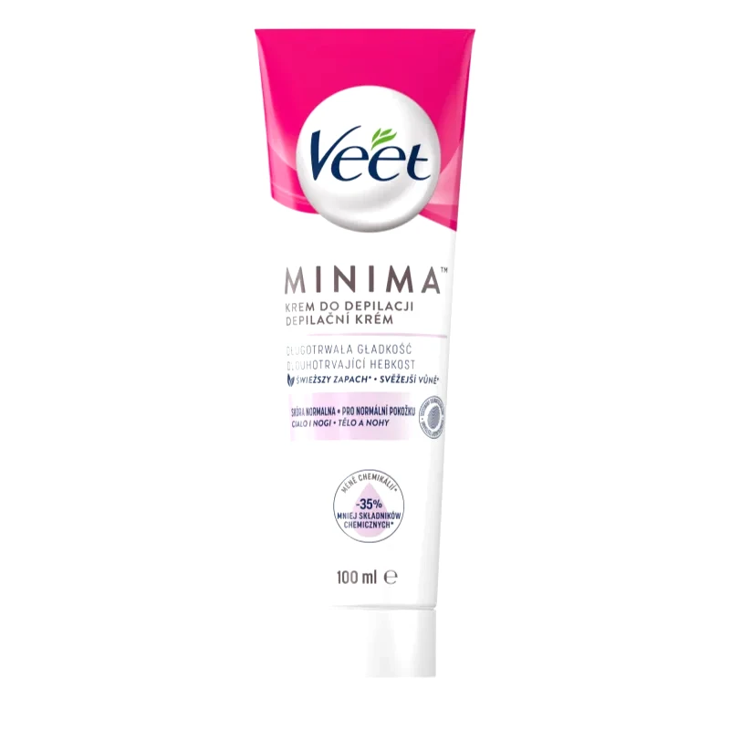 Veet Veet Minima Normal Skin αποτριχωτική κρέμα για κανονικό δέρμα 100 ml
