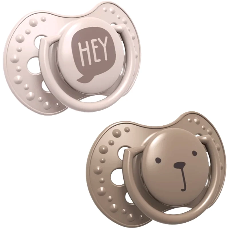 LOVI LOVI Hey 3-6m πιπίλα Beige 2 τμχ