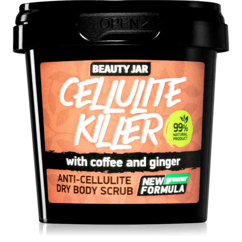 Beauty Jar Beauty Jar Cellulite Killer απολέπιστικό σώματος κατά της κυτταρίτιδας με θαλασσανινό αλάτι 150 γρ