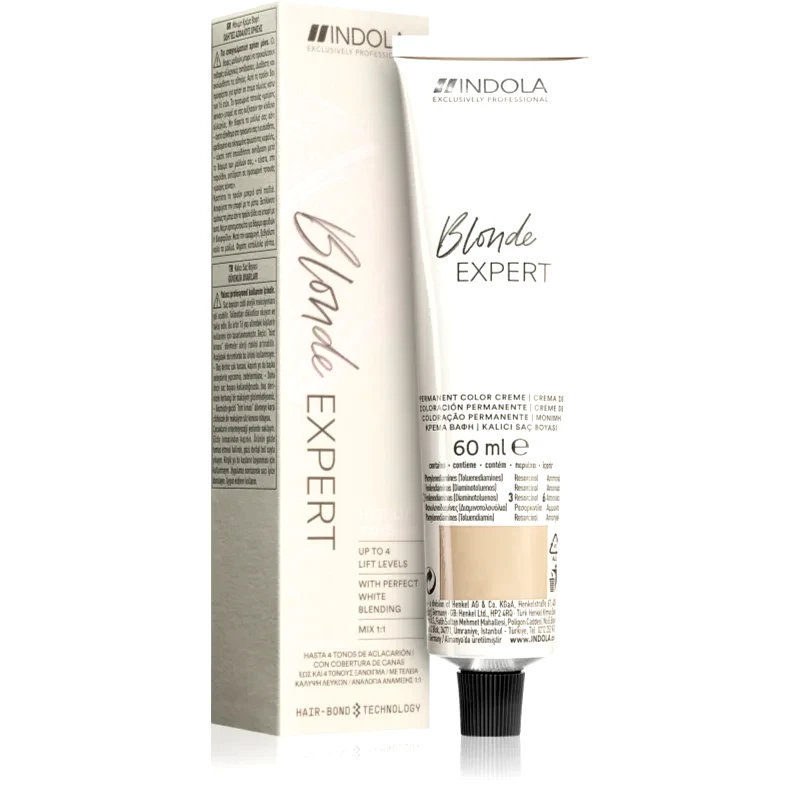 Indola Indola Blond Expert μόνιμη βαφή μαλλιών για ξανθά μαλλιά απόχρωση 1000.0 60 ml