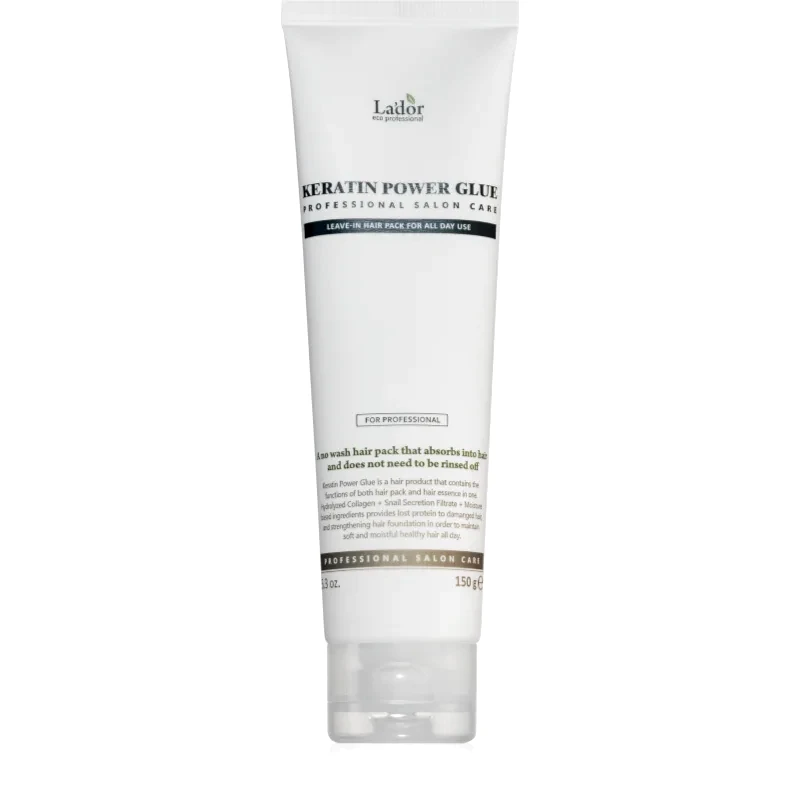 La'dor La'dor Keratin Power Glue φροντίδα μαλλιών χωρίς ξέβγαλμα με κερατίνη 150 γρ