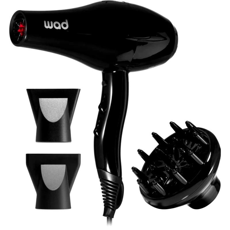 Wad Wad Gyro Hair Dryer πιστολάκι Black 1 τμχ