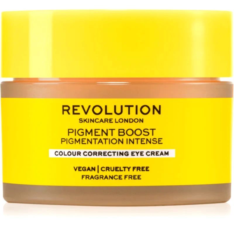 Revolution Skincare Revolution Skincare Boost Pigment κρέμα ματιών για διόρθωση των μαύρων κύκλων και των ρυτίδων 15 ml