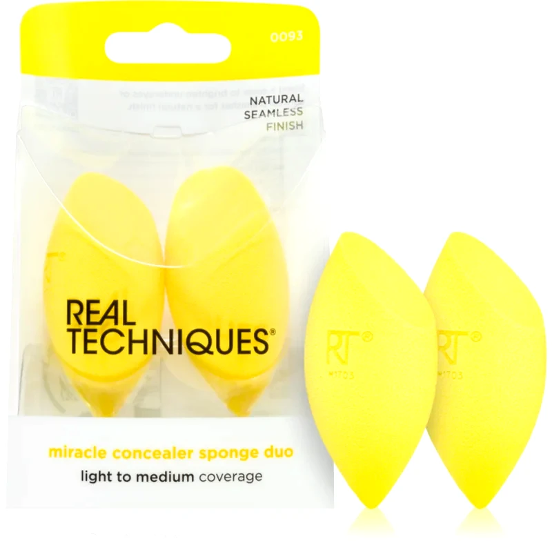 Real Techniques Real Techniques Sponge+ Miracle Concealer σφουγγαράκι για μεικ απ 2 τμχ