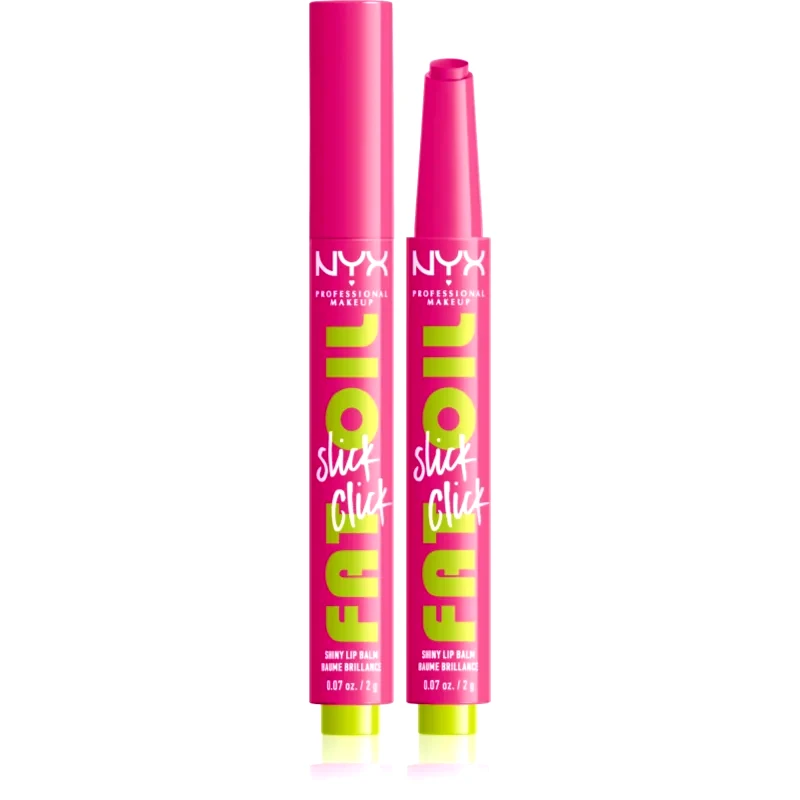 NYX Professional Makeup NYX Professional Makeup Fat Oil Slick Click βάλσαμο για τα χείλη με χρώμα απόχρωση 08 Thriving 2 γρ