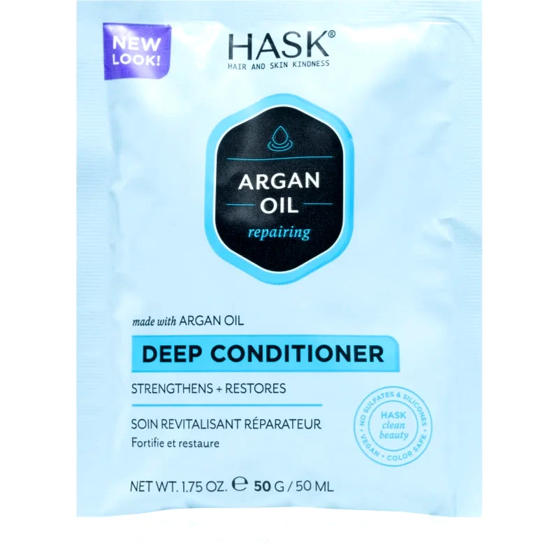 HASK HASK Argan Oil βαθιά αποκαταστατικό κοντίσιονερ για ξηρά και κατεστραμμένα μαλλιά 50 ml