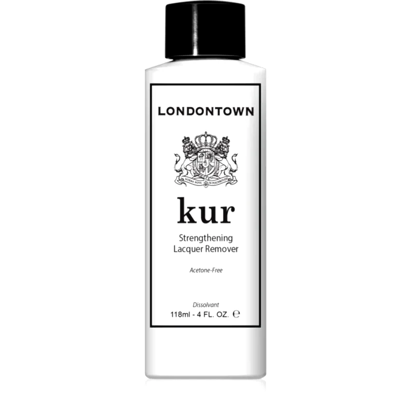 LONDONTOWN LONDONTOWN Kur Strengthening Lacquer Remover ασετόν για τα νύχια 118 ml