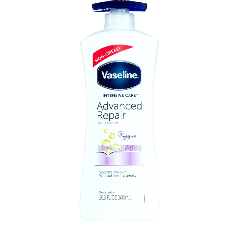 Vaseline Vaseline Intensive Care αναγεννητικό γάλα για το σώμα με αντλία 600 ml