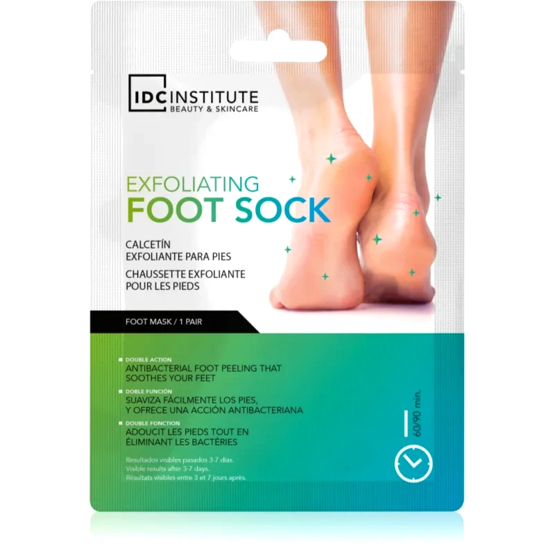 IDC INSTITUTE IDC Institute Exfoliating Foot Sock απολεπιστική μάσκα Για τα πόδια 1 τμχ