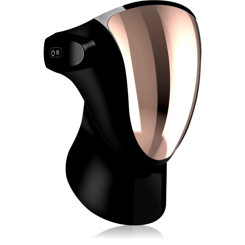 PALSAR7 PALSAR7 Professional LED Mask Black Gold μάσκα ομορφιάς LED Για το πρόσωπο κα το λαιμό 1 τμχ