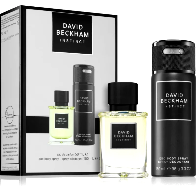 David Beckham David Beckham Instinct χριστουγεννιάτικο σετ δώρου για άντρες