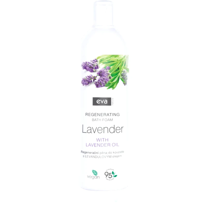 Eva Natura Eva Natura Lavender Oil αναγεννητικός αφρός για το μπάνιο 750 ml