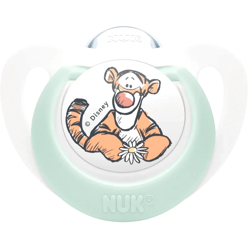 NUK NUK Star Winnie The Pooh πιπίλα 0-6m 1 τμχ