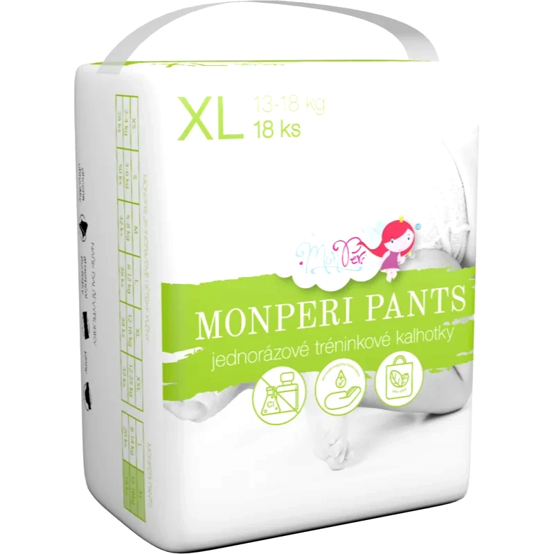 MonPeri MonPeri Pants Size XL πάνα - βρακάκι μιας χρήσης 13-18 kg 18 kg