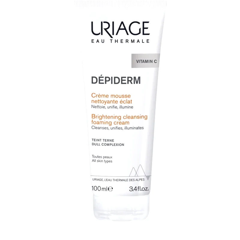 Uriage Uriage Dépiderm Brightening Cleansing Foam καθαριστική αφρώδης κρέμα 100 ml