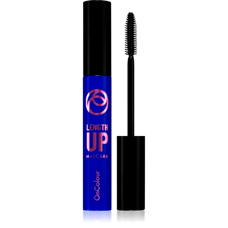 Oriflame Oriflame OnColour μάσκαρα για επιμήκυνση και γεμάτες βλεφαρίδες απόχρωση Black 8 ml