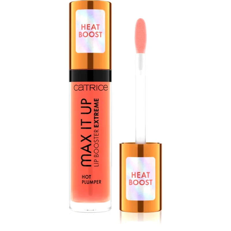 Catrice Catrice Max It Up Lip Booster Extreme λιπ γκλος χειλιών για μεγαλύτερο όγκο απόχρωση 020 - Pssst...I'm Hot 4 ml