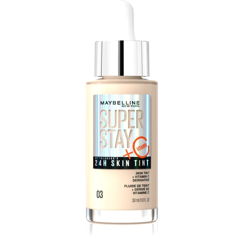 MAYBELLINE NEW YORK MAYBELLINE NEW YORK SuperStay Vitamin C Skin Tint ορός για ενοποίηση τόνου της απόχρωσης δέρματος απόχρωση 03 30 ml