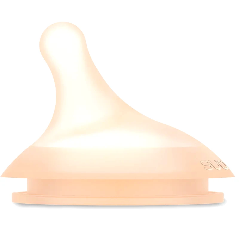 Suavinex Suavinex Zero Zero Bottle Teat θηλή μπιμπερό A Adaptable Flow 2 τμχ