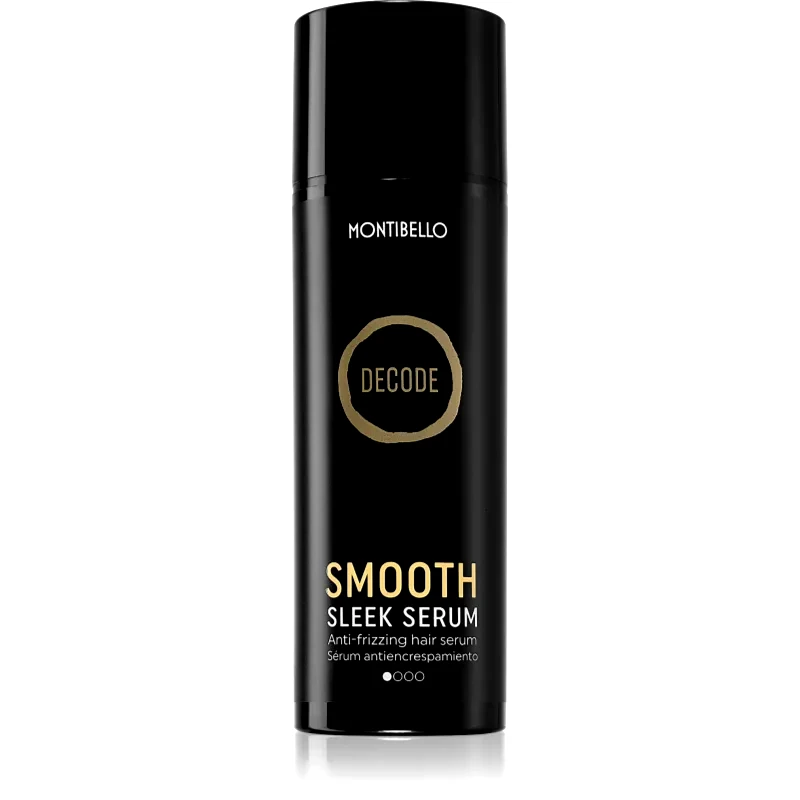Montibello Montibello Decode Smooth Sleek Serum διορθωτικός ορός για τα μαλλιά με άμεση επίδραση για ατίθασα και κρεπαρισμένα μαλλιά 150 ml