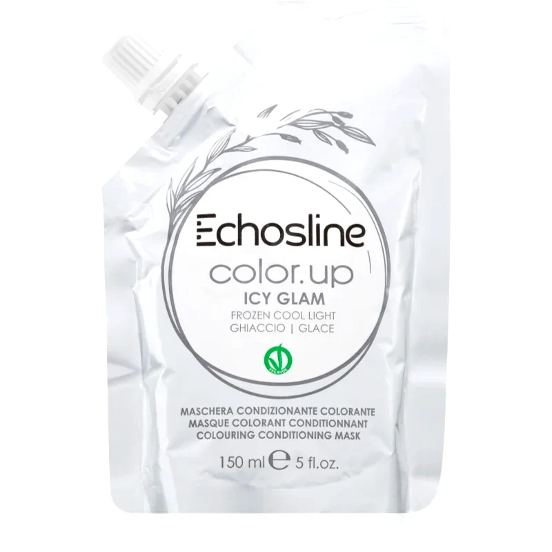 Echosline Echosline Color Up Μάσκα με τεχνολογία bonding color με θρεπτικό αποτέλεσμα απόχρωση Icy Glam 150 ml