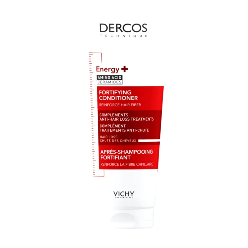 Vichy Dercos Energy + δυναμωτικό μαλακτικό ενάντια στη τριχόπτωση 200 ml φωτογραφία