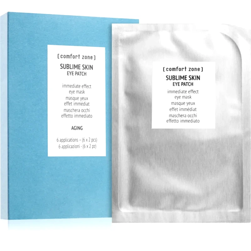 Comfort Zone Comfort Zone Sublime Skin μάσκα για τα μάτια με πεπτίδια 6 τμχ
