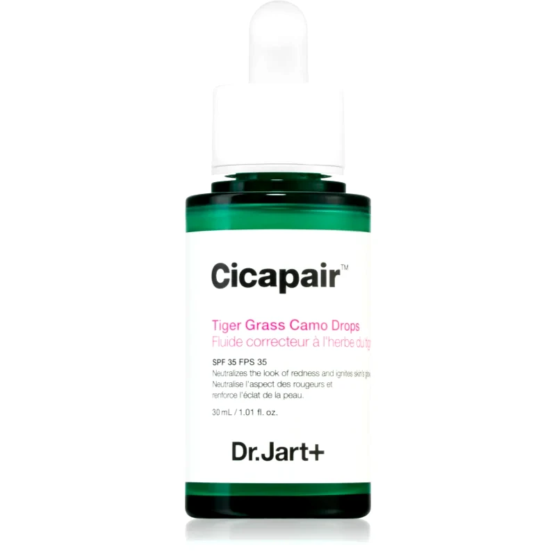 Dr. Jart+ Dr. Jart+ Cicapair™ Tiger Grass Camo Drops SPF 35 ελαφρύ τονωτικό υγρό 30 ml
