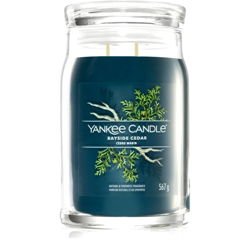 Yankee Candle Yankee Candle Bayside Cedar αρωματικό κερί Signature 567 γρ