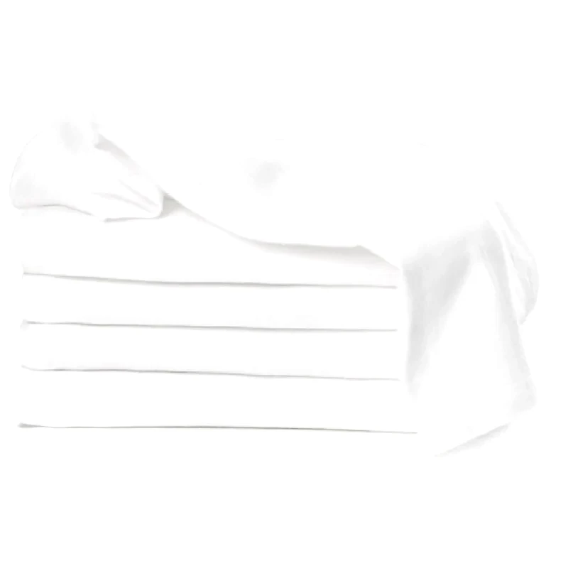 T-Tomi T-TOMI TETRA Cloth Diapers EXCLUSIVE COLLECTION White υφασμάτινες πάνες White 70x70 cm 5 τμχ