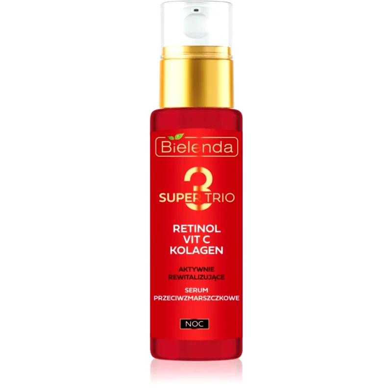 Bielenda Bielenda Super Trio αναζωογονητικός ορός νύχτας 30 ml