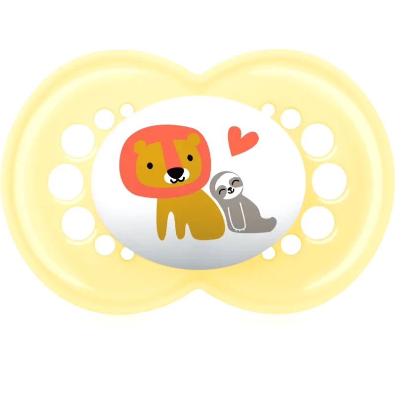 MAM MAM Original 16+ months πιπίλα Yellow 1 τμχ