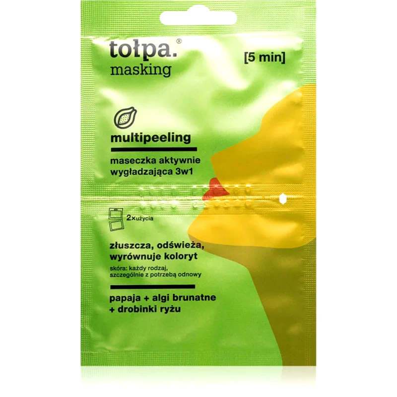 Tołpa Tołpa Masking λειαντική μάσκα 3 σε 1 2x5 ml